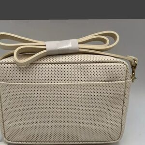 Clare V perforated crossbody